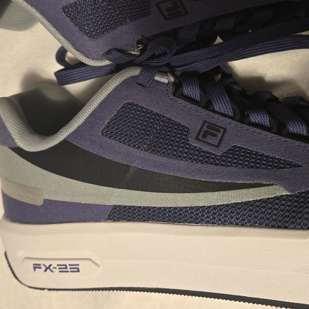 NWOT Fila FX-25 Shoes Men's Sizd US10 Color Purple/White - Picture 11 of 12